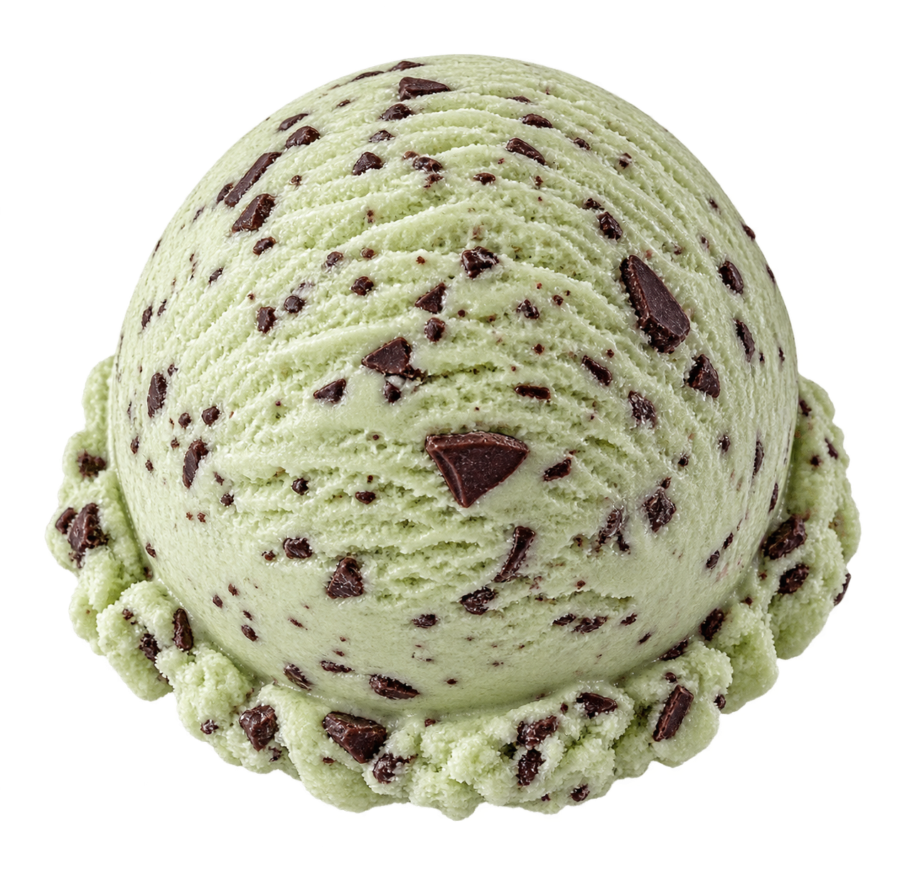 Matcha Mint Chip ice cream